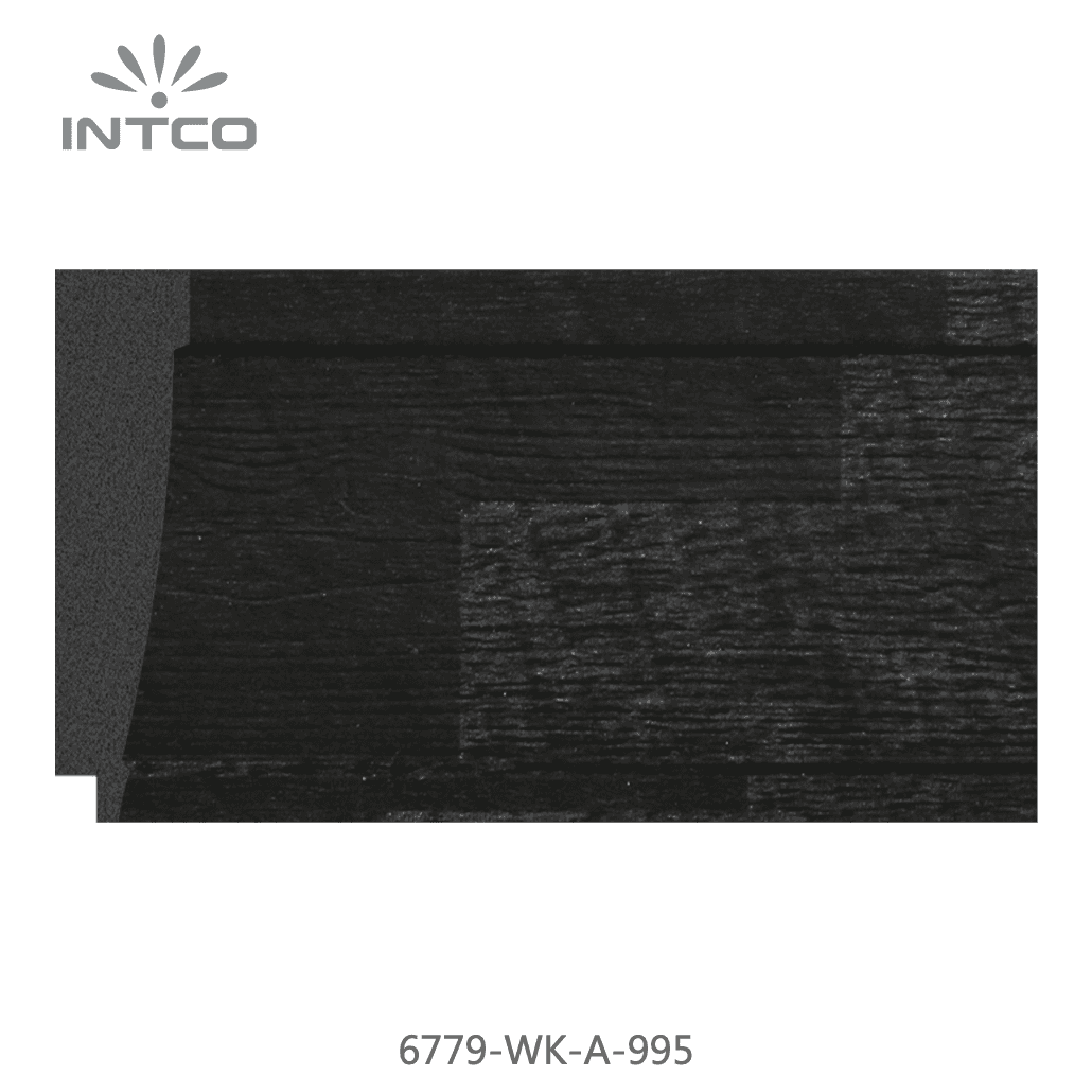 6779-WK-A-995 — 7.62cm Negro PS Moldura para Marco de Fotos