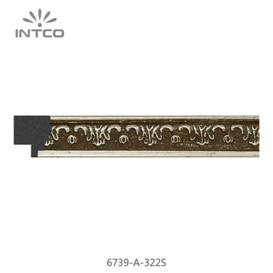 6739-A-322S — 2.35cm Doré PS Baguette d'Encadrement