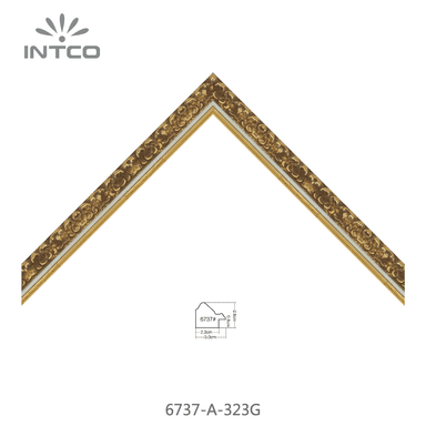 6737-A-323G — 3cm Doré PS Baguette d'Encadrement