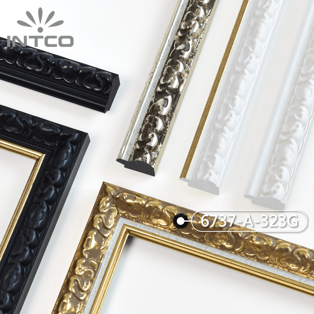 6737-A-323G — 3cm Doré PS Baguette d'Encadrement