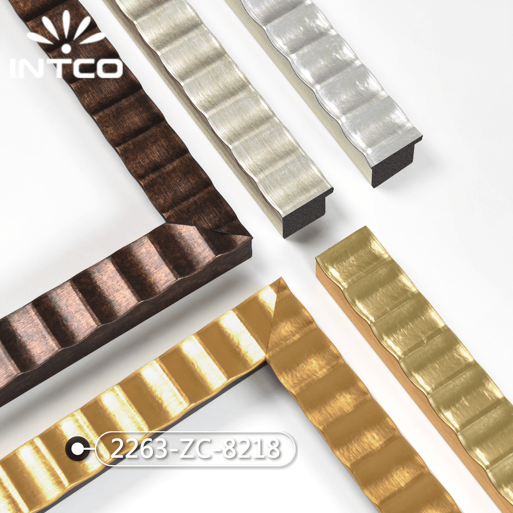 2263-ZC-8218 — 3.81cm Doré PS Baguette d'Encadrement