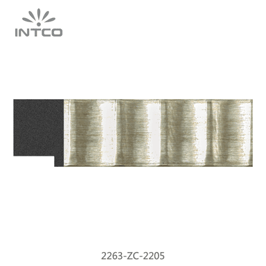 2263-ZC-2205 — 3.81cm Argenté PS Baguette d'Encadrement