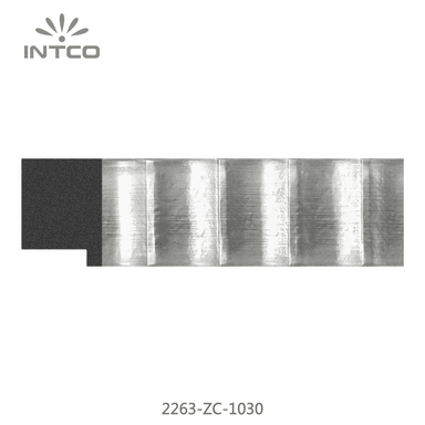 2263-ZC-1030 — 3.81cm Argenté PS Baguette d'Encadrement