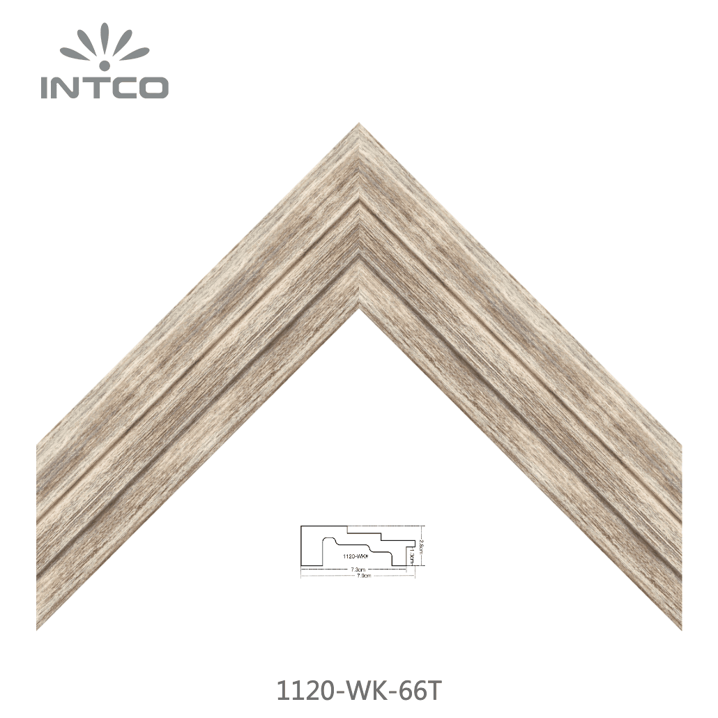 1120-WK-66T — 7.9cm Naturel PS Baguette d'Encadrement