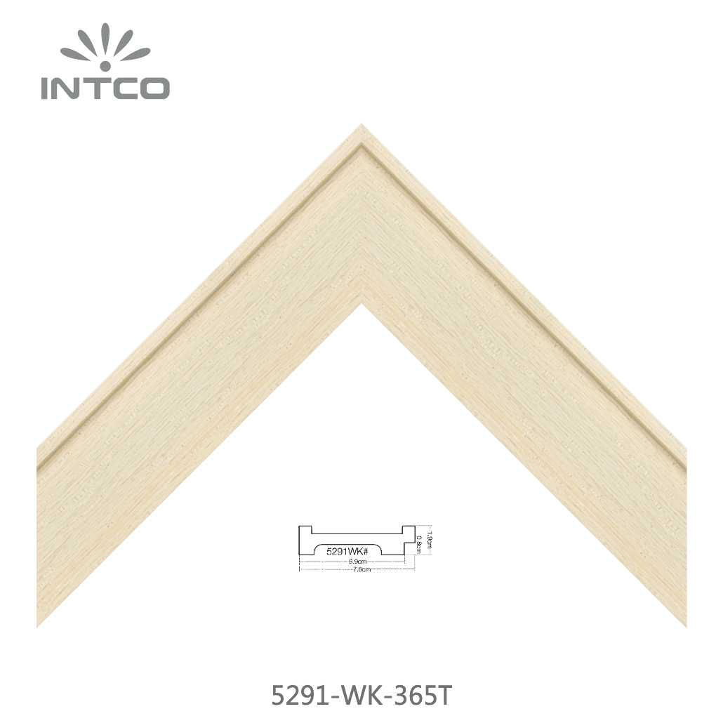 5291-WK-365T — 7.62cm Natural PS Picture Frame Moulding