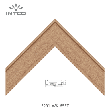 5291-WK-653T — 7.62cm Natur PS Bilderrahmenleiste