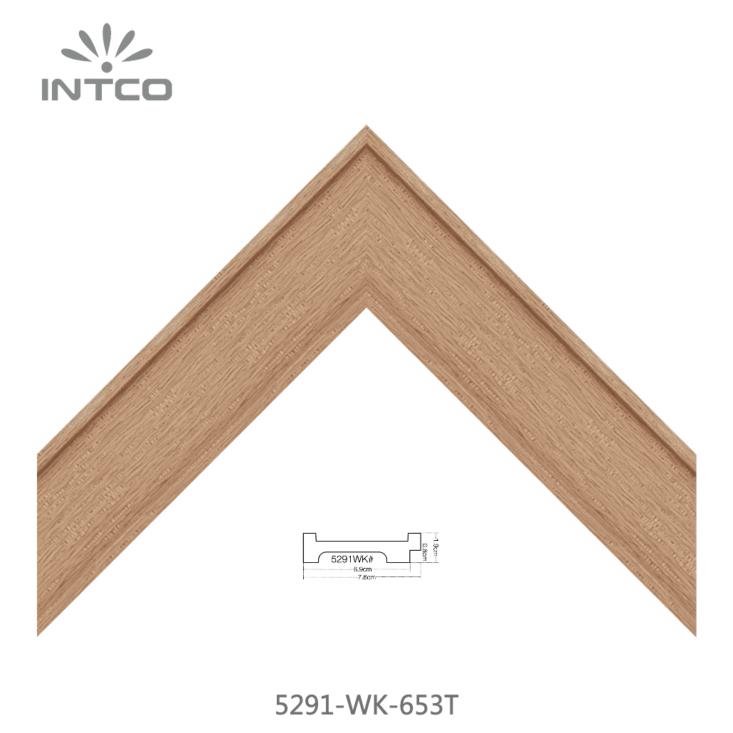 5291-WK-653T — 7.62cm Natur PS Bilderrahmenleiste
