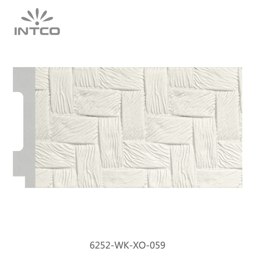 6252-WK-XO-059 — 7.05cm Branco PS Moldura para Quadro