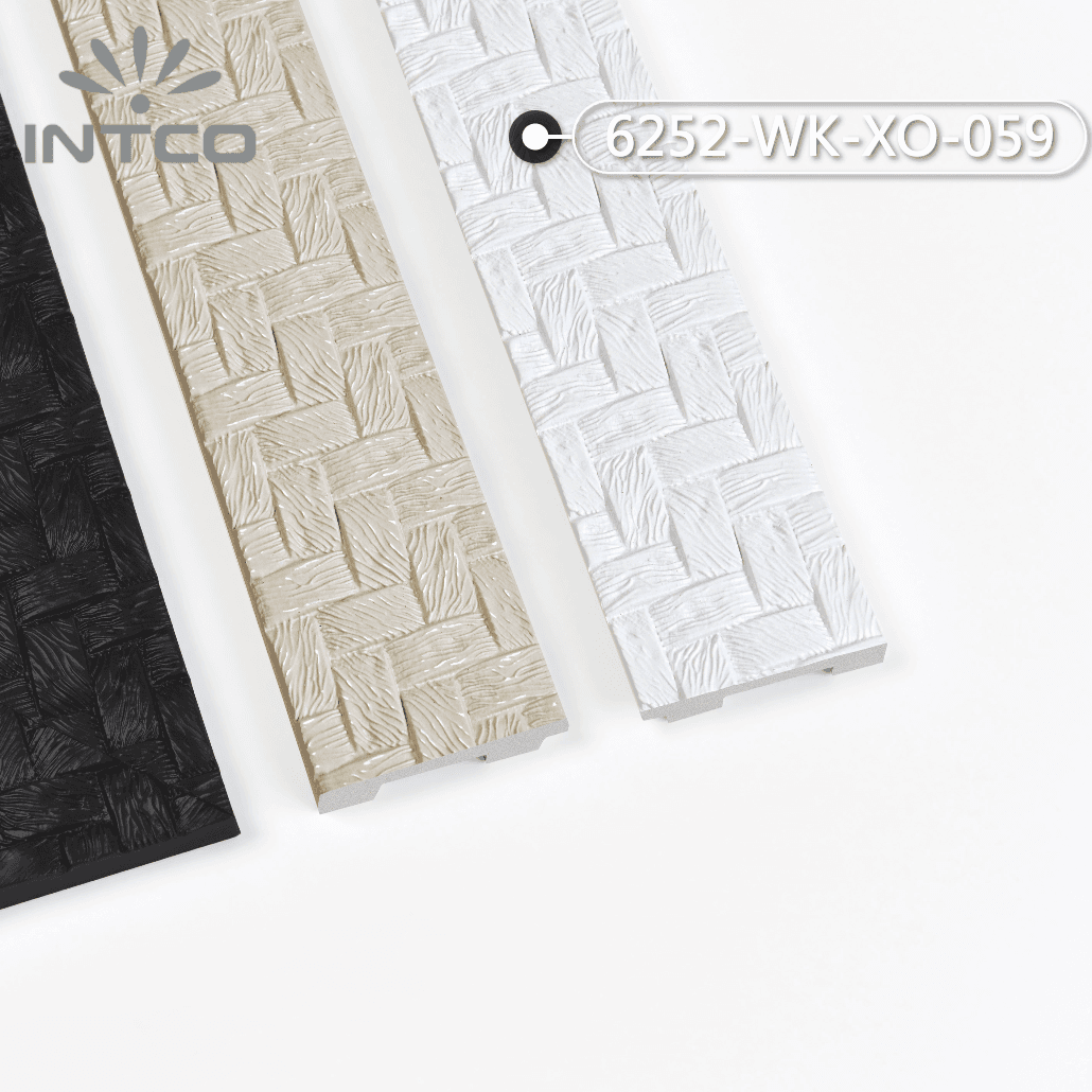 6252-WK-XO-059 — 7.05cm Branco PS Moldura para Quadro
