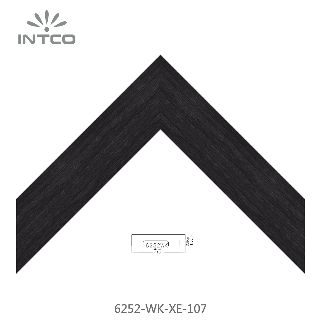 6252-WK-XE-107 — 7.05cm Naturel PS Baguette d'Encadrement