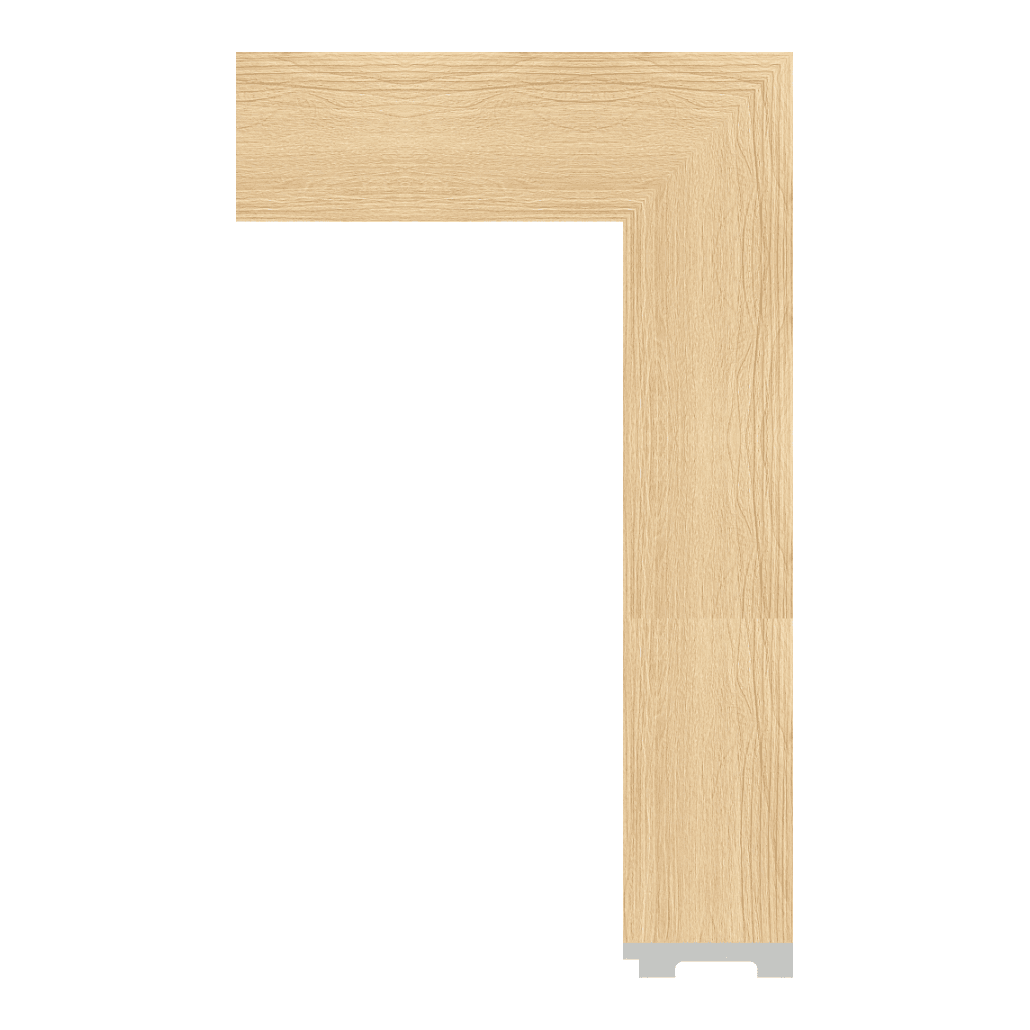 6252-WK-XE-052 — 7.05cm Natural PS Moldura para Marco de Fotos