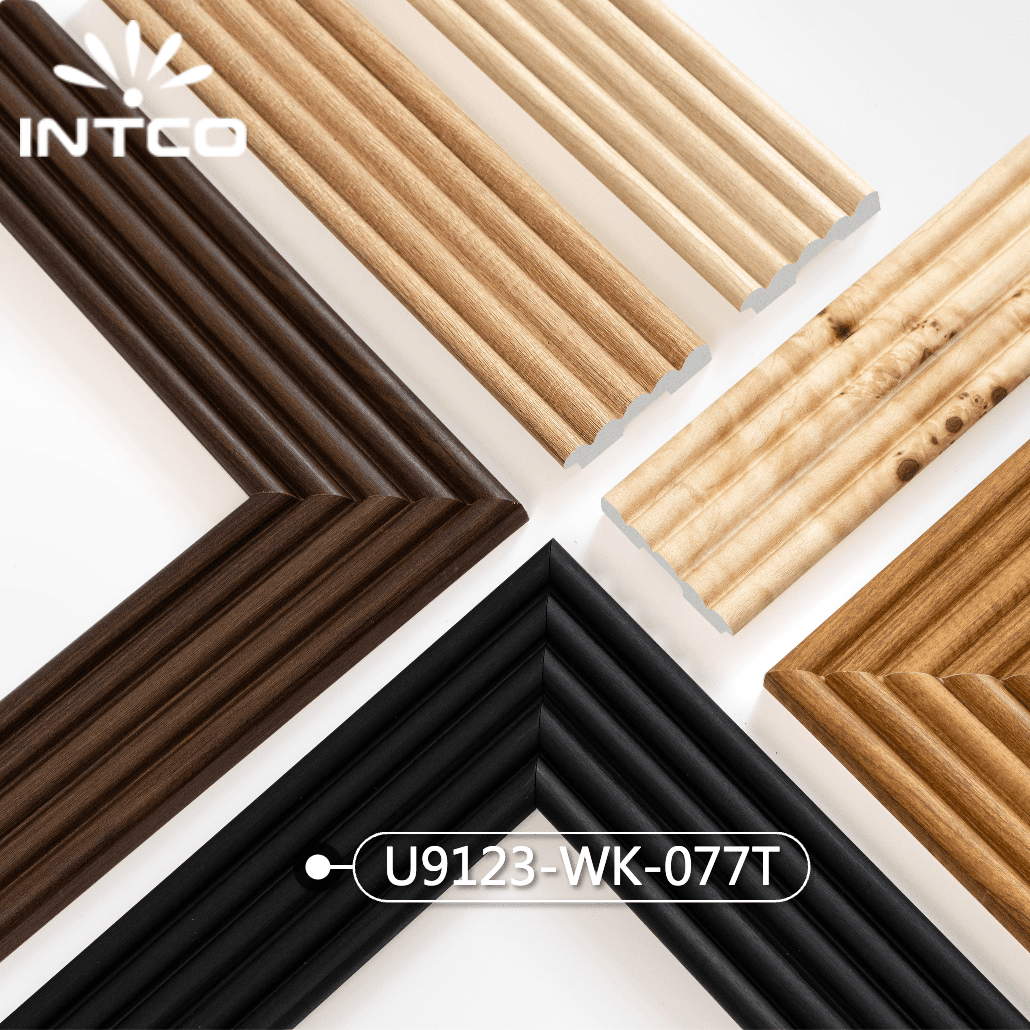 U9123-WK-077T — 7.2cm Noir PS Baguette d'Encadrement