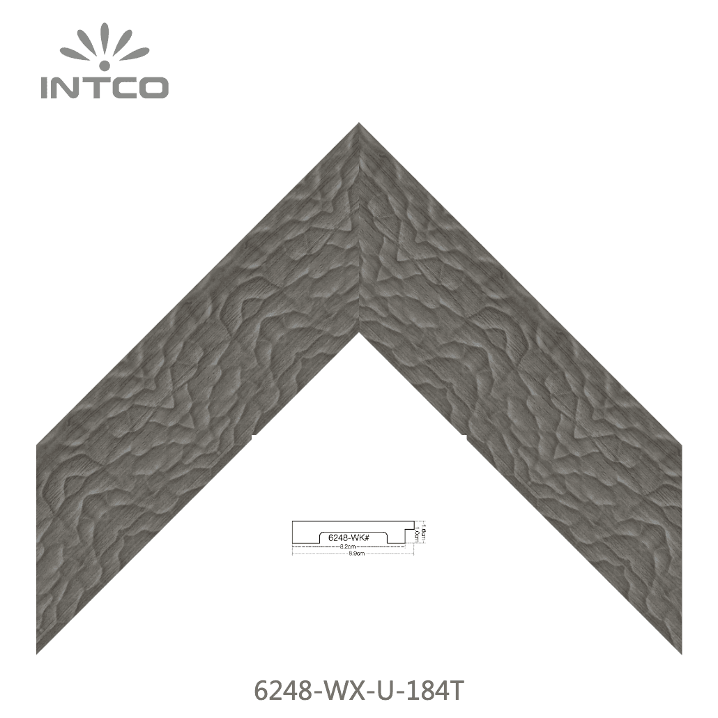 6248-WX-U-184T — 8.89cm Natural PS Moldura para Quadro