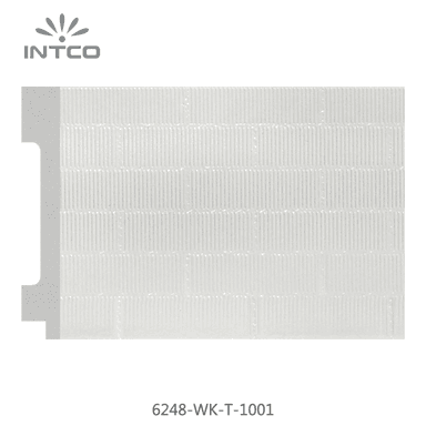 6248-WK-T-1001 — 8.89cm Blanco PS Moldura para Marco de Fotos