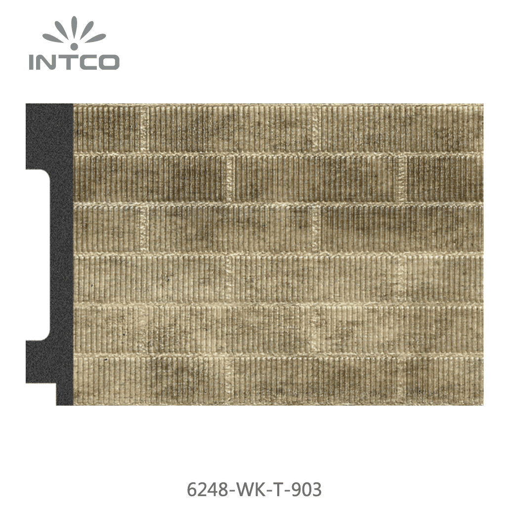 6248-WK-T-903 — 8.89cm Dourado PS Moldura para Quadro