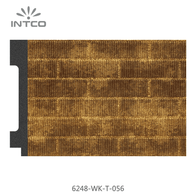 6248-WK-T-056 — 8.89cm Dourado PS Moldura para Quadro