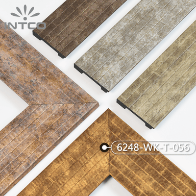 6248-WK-T-056 — 8.89cm Dourado PS Moldura para Quadro