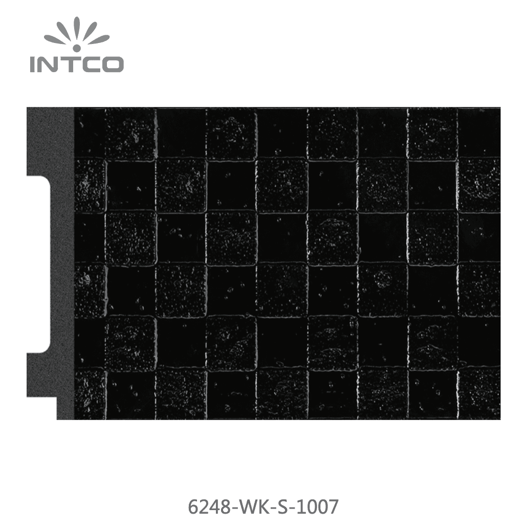 6248-WK-S-1007 — 8.89cm Schwarz PS Bilderrahmenleiste