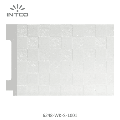 6248-WK-S-1001 — 8.89cm Blanc PS Baguette d'Encadrement