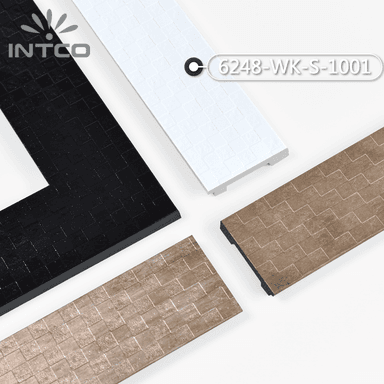 6248-WK-S-1001 — 8.89cm Blanc PS Baguette d'Encadrement
