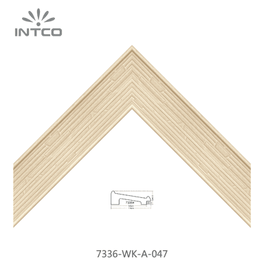 7336-WK-A-047 — 7.4cm Naturel PS Baguette d'Encadrement