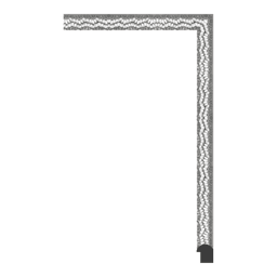 Ps Picture Frame Moulding,1143-E-019,2.6W SILVER Picture Frame Moulding