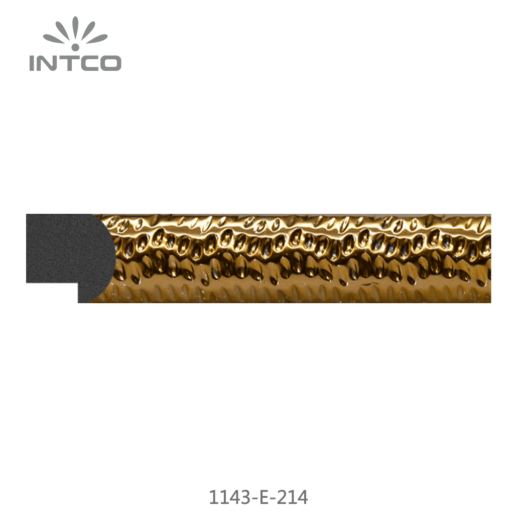 1143-E-214 — 2.6cm Dourado PS Moldura para Quadro