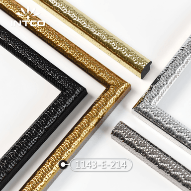 1143-E-214 — 2.6cm Dorado PS Moldura para Marco de Fotos