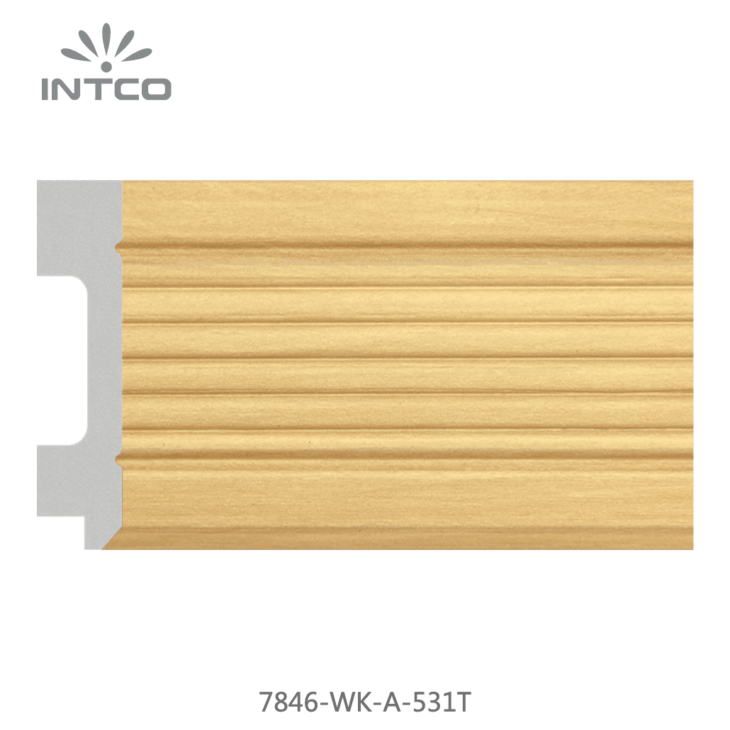 7846-WK-A-531T — 7.62cm Natural PS Picture Frame Moulding