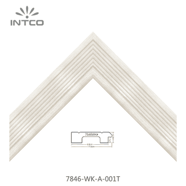 7846-WK-A-001T — 7.62cm Natural PS Picture Frame Moulding