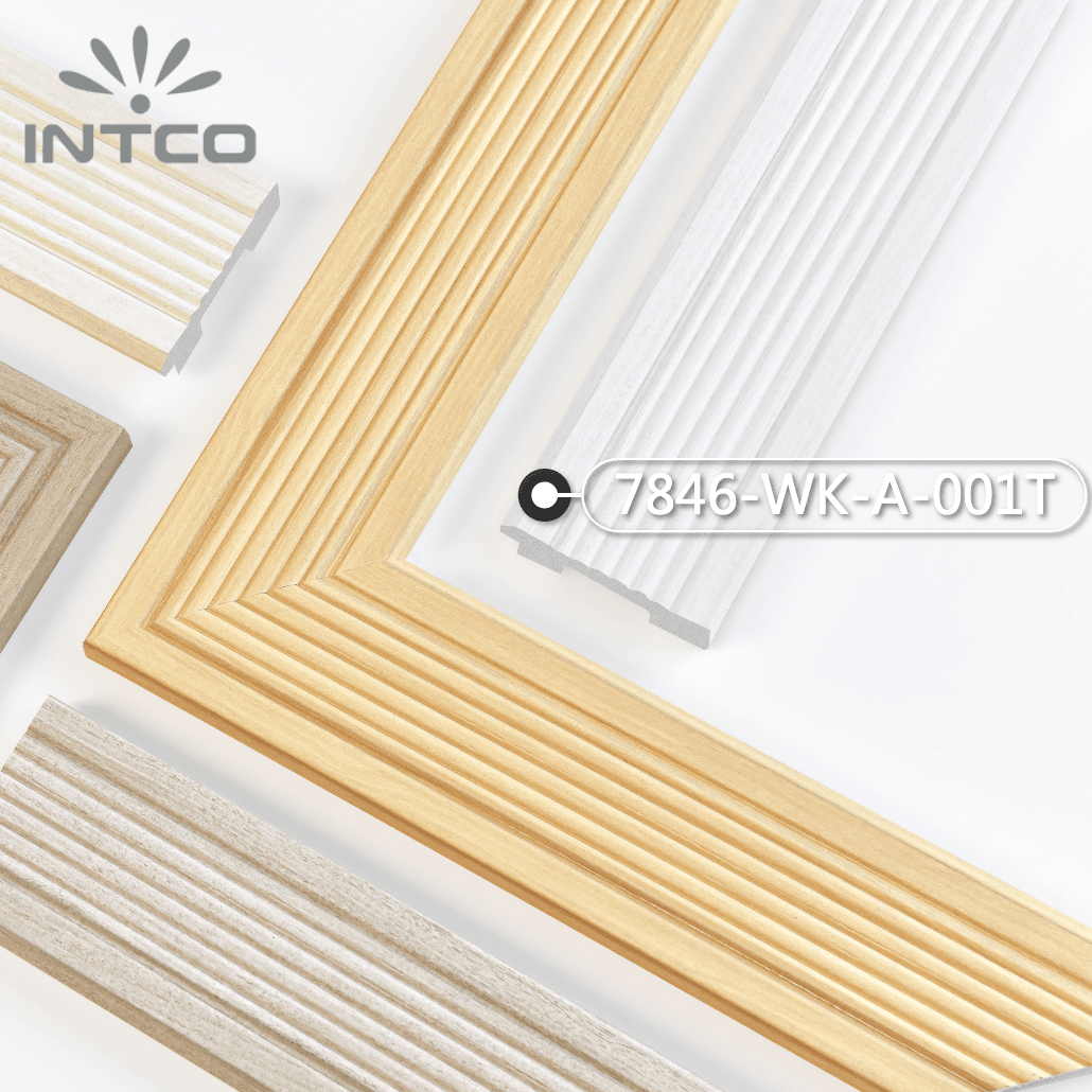 7846-WK-A-001T — 7.62cm Natural PS Picture Frame Moulding