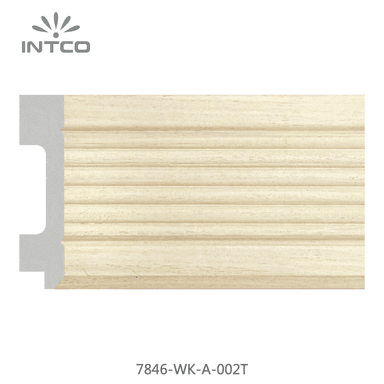 7846-WK-A-002T — 7.62cm Natur PS Bilderrahmenleiste