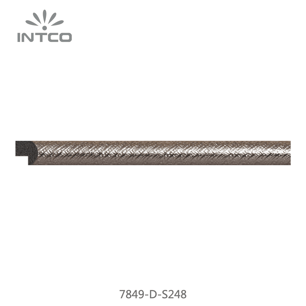 7849-D-S248 — 1.2cm Argenté PS Baguette d'Encadrement