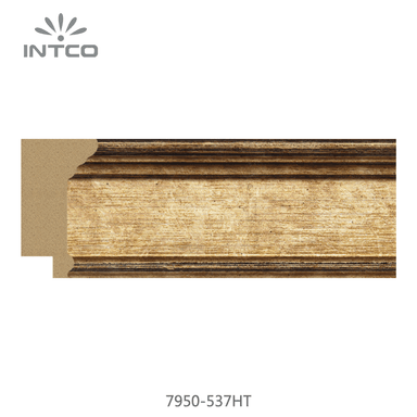 7950-537HT — 5cm Dourado PS Moldura para Quadro