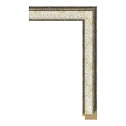 Ps Picture Frame Moulding,7950-165ST,5W SILVER Picture Frame Moulding