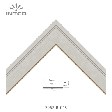 7967-B-045 — 7.2cm PS Moldura para Quadro