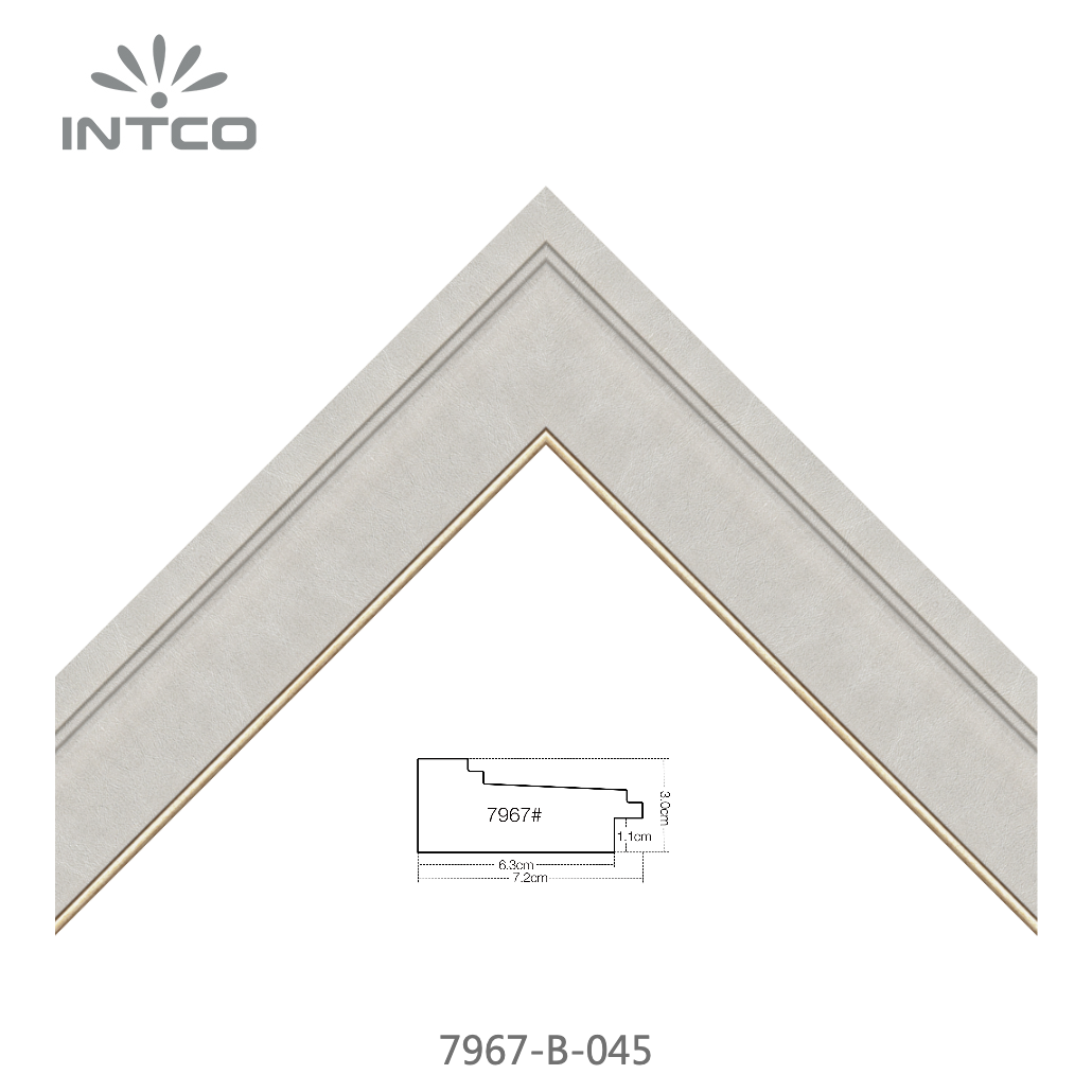 7967-B-045 — 7.2cm PS Moldura para Quadro