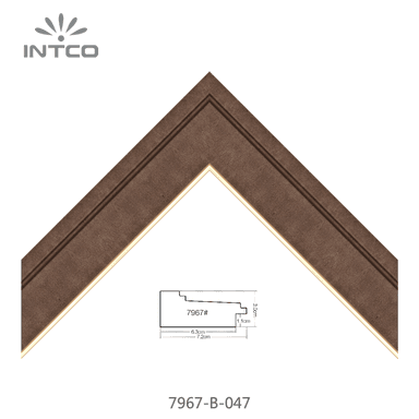 7967-B-047 — 7.2cm PS Moldura para Quadro