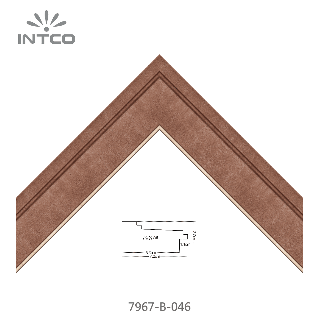 7967-B-046 — 7.2cm PS Moldura para Quadro