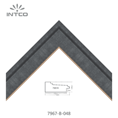 7967-B-048 — 7.2cm PS Moldura para Quadro