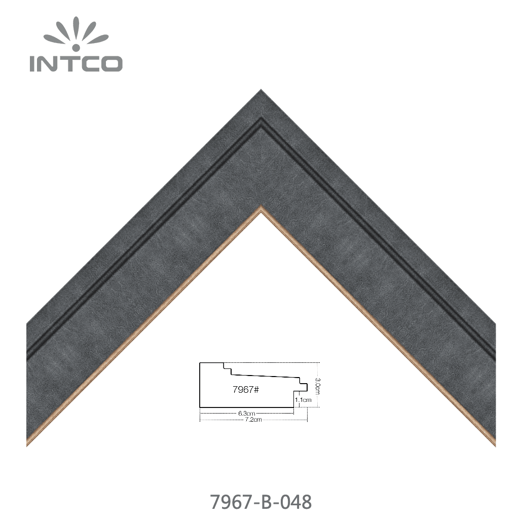 7967-B-048 — 7.2cm PS Moldura para Quadro