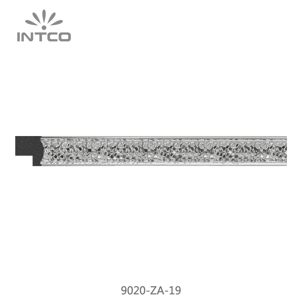 9020-ZA-19 — 1.5cm Argenté PS Baguette d'Encadrement