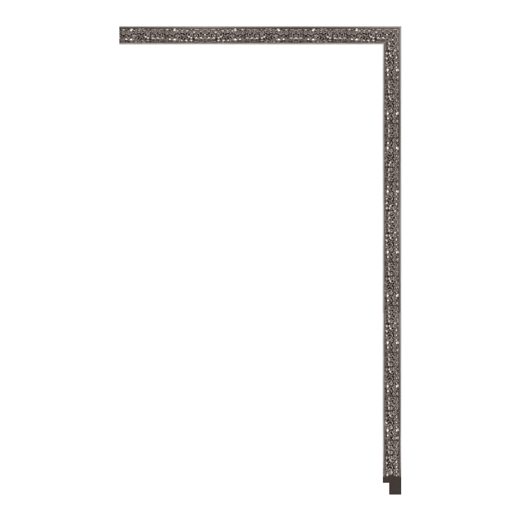 Ps Picture Frame Moulding,9020-ZA-48,1.5W SILVER Picture Frame Moulding
