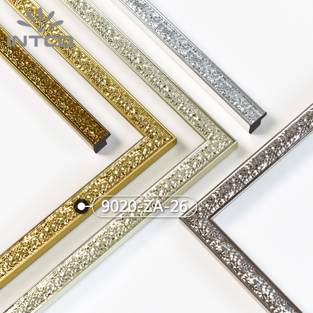 9020-ZA-26 — 1.5cm Dorado PS Moldura para Marco de Fotos