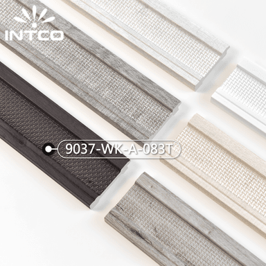 9037-WK-A-083T — 7.5cm Schwarz PS Bilderrahmenleiste