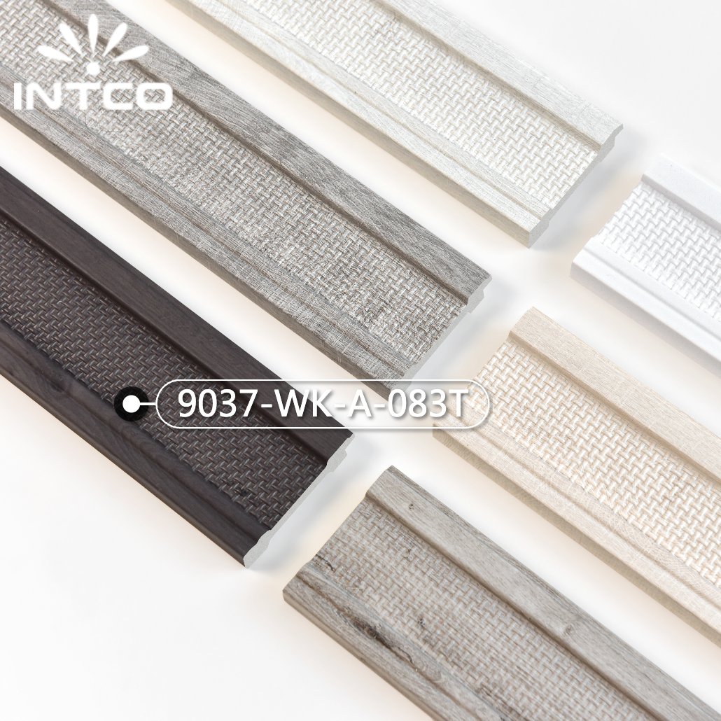 9037-WK-A-083T — 7.5cm Schwarz PS Bilderrahmenleiste