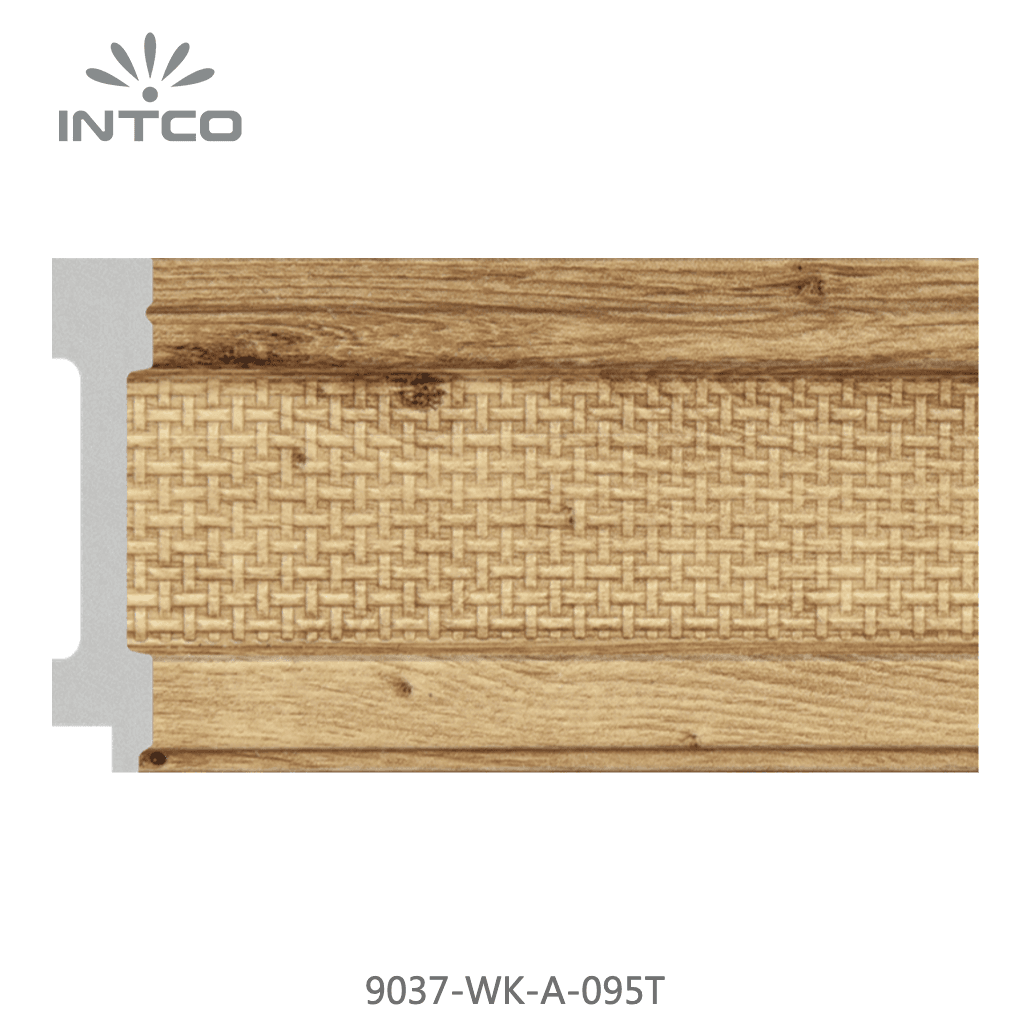 9037-WK-A-095T — 7.5cm Natur PS Bilderrahmenleiste