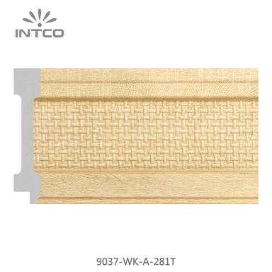 9037-WK-A-281T — 7.5cm Natur PS Bilderrahmenleiste