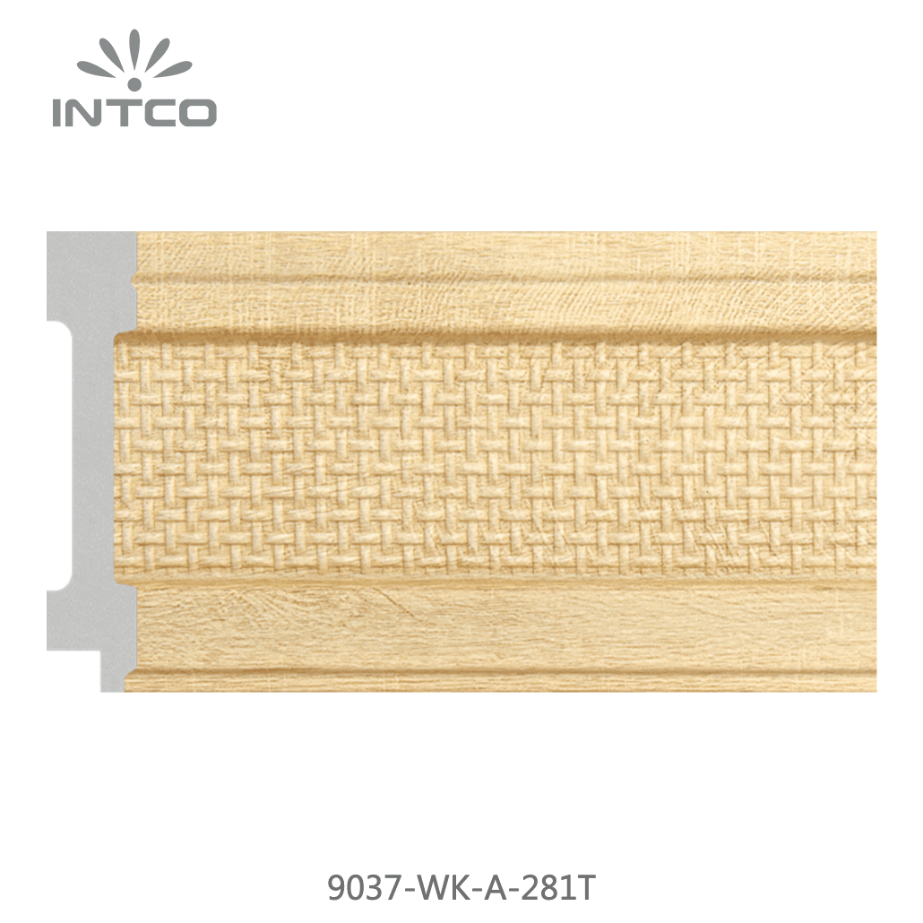 9037-WK-A-281T — 7.5cm Natur PS Bilderrahmenleiste