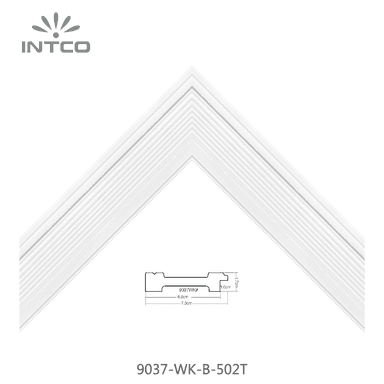 9037-WK-B-502T — 7.5cm Natural PS Picture Frame Moulding